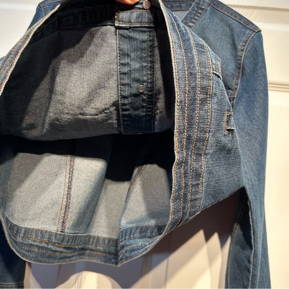 Slim-Sation By Multiples Denim Jacket Size PM - Picture 5 of 8